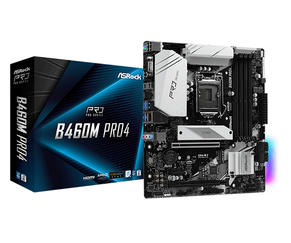 ASRock B460 Pro GAMING MOTHERBOARD
