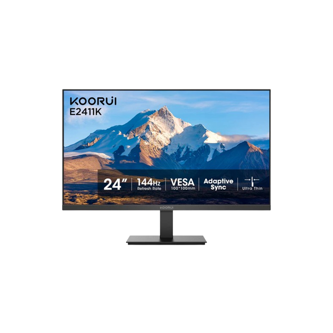 KOORUI 24" 144hz IPS MONITOR (B/N)