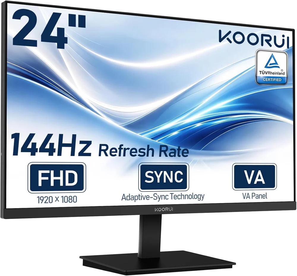 KOORUI 24" VA MONITOR(E2412K-144hz)